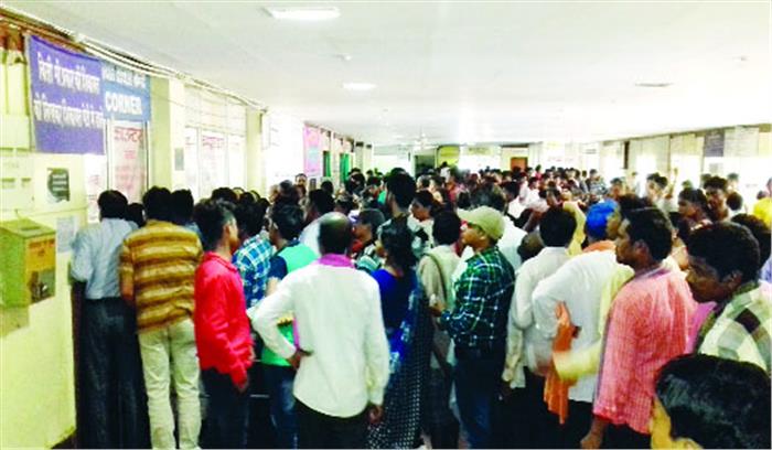 250 मरीजों की नहीं बन सकी पर्ची