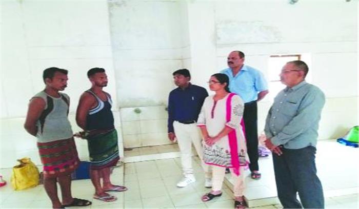 जेल में प्रतिबंधित सामग्री आने की शिकायत पर जांच