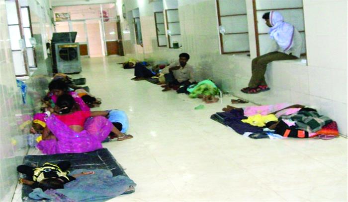 मौसमी बीमारियों का प्रकोप,अस्पतालों में मरीज बढ़े 