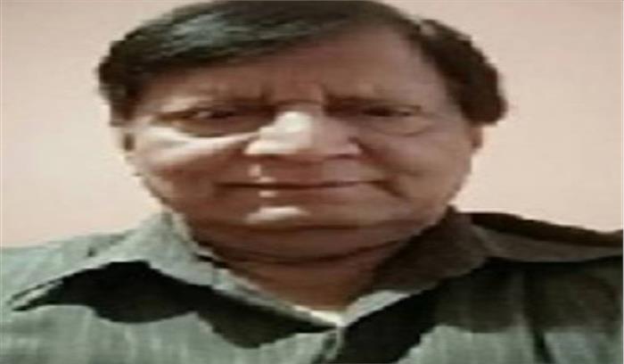 जम्मू के लेखक जे पी सराफ को राष्ट्रीय पुरस्कार के लिए चुना 