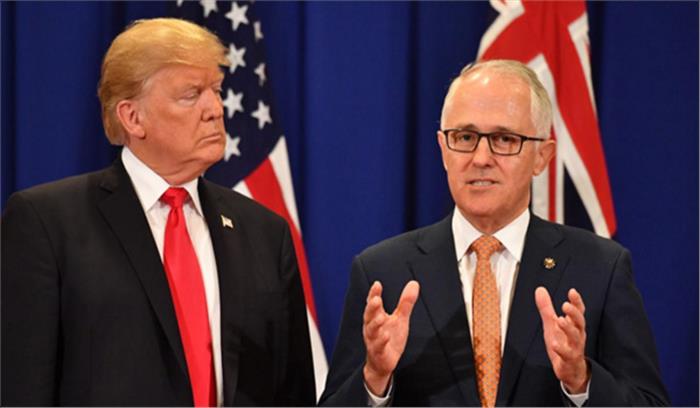 23 फरवरी को ऑस्ट्रेलियाई प्रधानमंत्री मैल्कम टर्नबुल से मुलाकात करेंगे डोनाल्ड ट्रंप