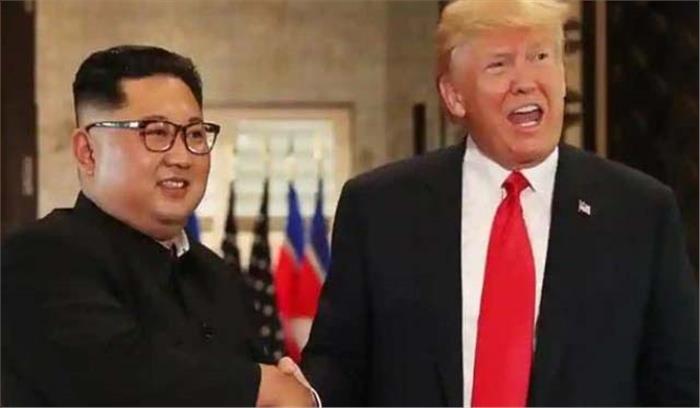 डोनाल्ड ट्रंप और किम जोंग ने शिखर वार्ता के दूसरे दिन की बैठक
