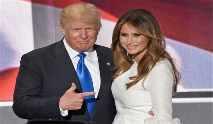 डोनाल्ड ट्रंप,मेलानिया ने मुस्लिमों को ईद की मुबारकबाद दी​​​​​​​
