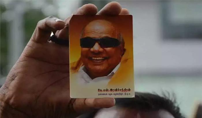 करुणानिधि के स्वास्थ्य में हो रहा है सुधार 