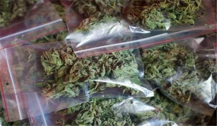 डीआरआई की टीम ने गांजे से भरा ट्रक पकड़ा