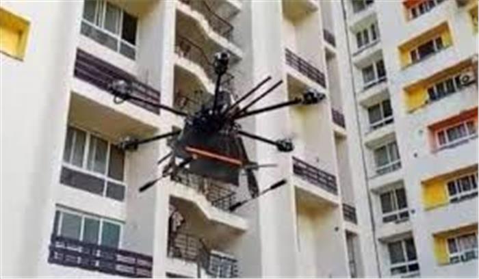 गरुड़ ड्रोन नोएडा को सैनिटाइज करेगा, वाराणसी में कार्य विस्तार