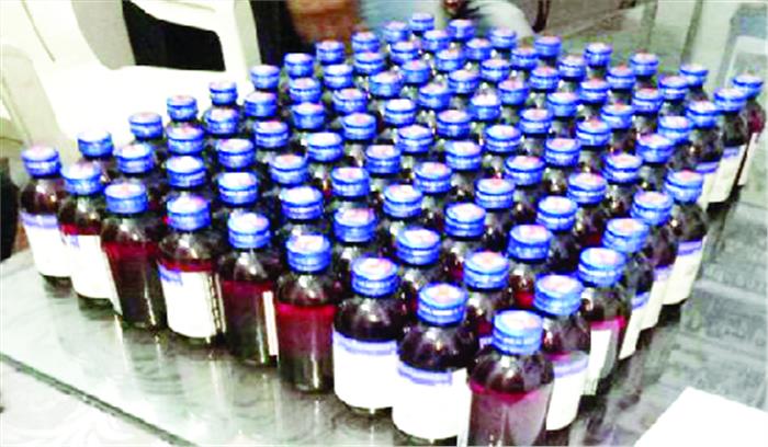 नशीली दवाओं के साथ एक गिरफ्तार