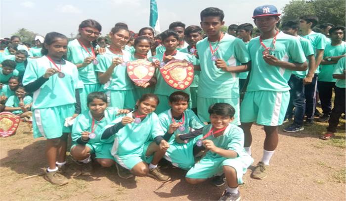 राज्य स्तरीय क्रीड़ा प्रतियोगिता : साइकिल पोलो में तीसरा स्थान राज्य स्तरीय क्रीड़ा प्रतियोगिता : साइकिल पोलो में तीसरा स्थान