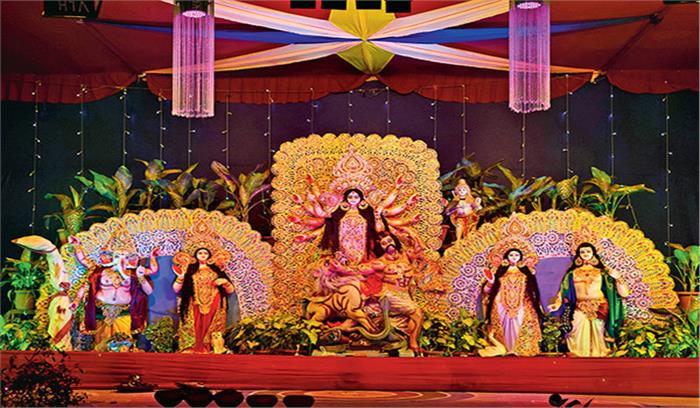सुल्तानपुर में दशमी से होती है दुर्गा पूजा की शुरुआत