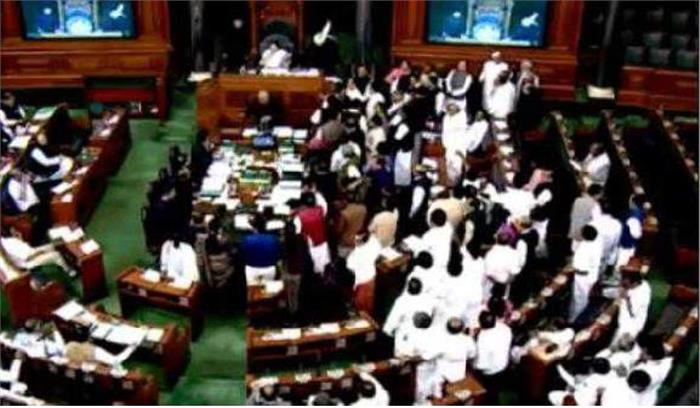 ई अहमद मामल: विपक्ष के हंगामे के बाद लोकसभा 12 बजे तक स्थगित     