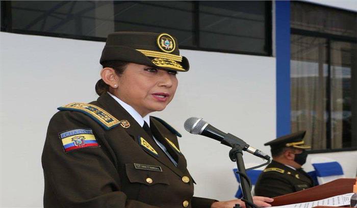 इक्वाडोर के इतिहास में पहली बार महिला पुलिस प्रमुख की हुई नियुक्ति