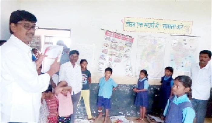 शिक्षा गुणवत्ता जांचने स्कूल पहुंचे विधायक