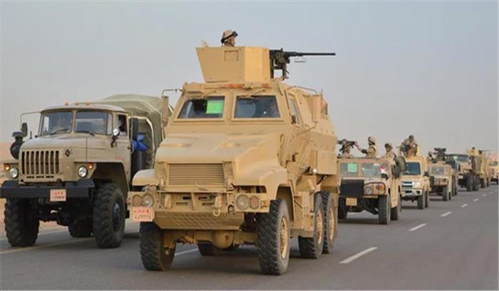 मिस्र: एक सप्ताह में इस्लामिक स्टेट के  53 आतंकवादियों को सेना ने मार गिराया