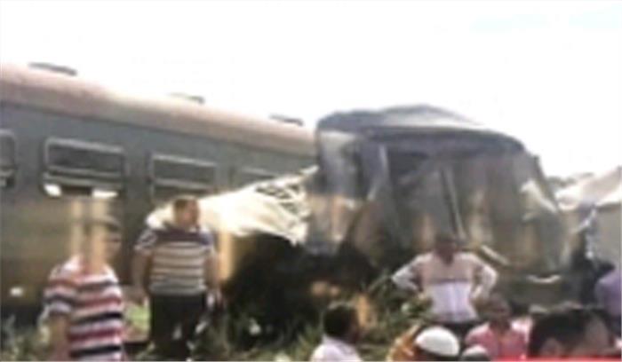 मिस्र : रेलगाड़ियों की टक्कर में 20 मरे