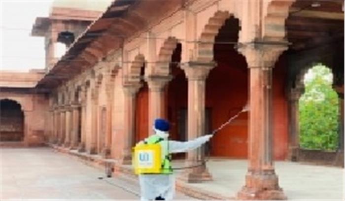 ऐतिहासिक जामा मस्जिद ईद पर बंद रहा ऐतिहासिक जामा मस्जिद ईद पर बंद रहा