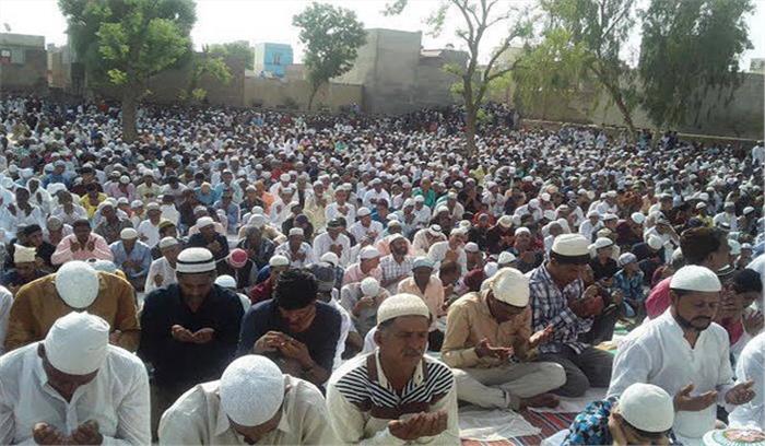 राजस्थान में  हर्षोल्लास के साथ मनाई जा रही है ईद