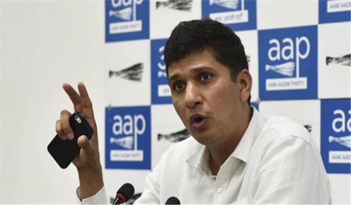 मुख्य चुनाव आयुक्त चुका रहे पीएम मोदी का कर्ज: सौरभ भारद्धाज‏