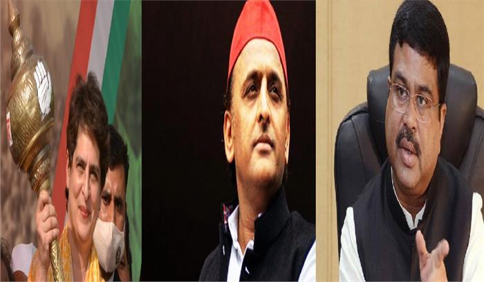 वाराणसी में धर्म और राजनीति का संगम, प्रियंका और अखिलेश टेकेंगे मंदिर में मत्था