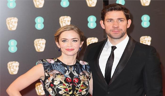 पति जॉन क्रासिंस्की के साथ फिल्म ए क्वाइट प्लेस में काम करना रोमांचक अनुभव:  एमिली ब्लंट