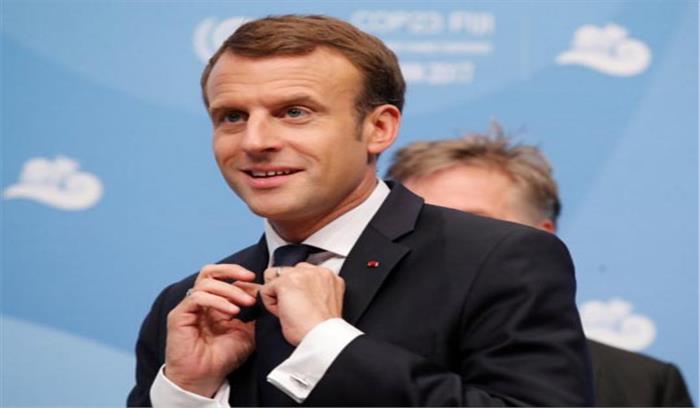 इमैनुअल मैक्रॉन ने लेबनान के प्रधानमंत्री साद अल-हैरीरी को दिया फ्रांस आने का न्याेता