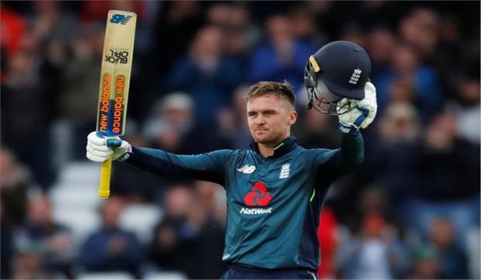 नॉटिंघम वनडे : जेसन रॉय का शतक, इंग्लैंड ने बनाई 3-0 की बढ़त