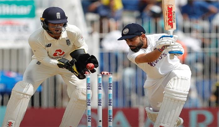 चेन्नई टेस्ट: भारत की पहली पारी 329 रनों पर सिमटी, रोहित ने बनाए 161 रन