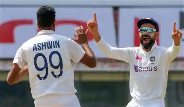 INDvsENG 2nd Test: इंग्लैंड की पहली पारी 134 रनों पर सिमटी, अश्निन ने लिए 5 विकेट