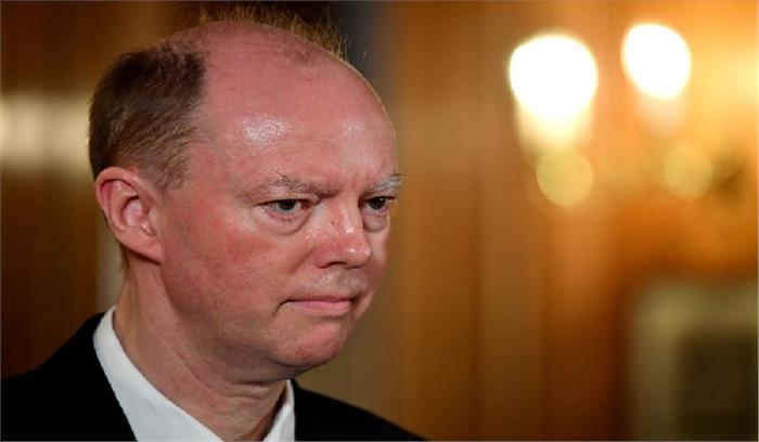 कोरोनोवायरस लॉकडाउन में ढील को लेकर इंग्लैंड के सीएमओ ने दी चेतावनी कोरोनोवायरस लॉकडाउन में ढील को लेकर इंग्लैंड के सीएमओ ने दी चेतावनी