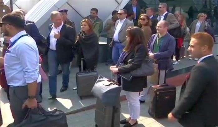 यूरोप संघ का प्रतिनिधिमंडल जमीनी हालात देखने श्रीनगर पहुंचा