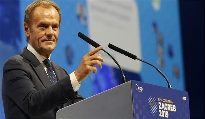 डोनाल्ड टस्क ईपीपी के नए नेता चुने गए