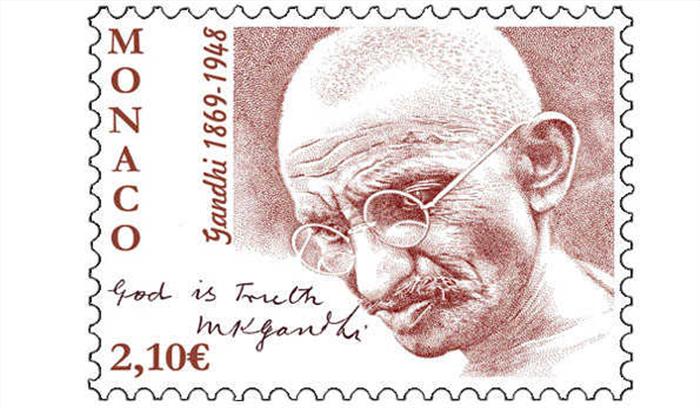 मोनाको ने जारी की महात्मा गांधी पर डाक टिकट मोनाको ने जारी की महात्मा गांधी पर डाक टिकट