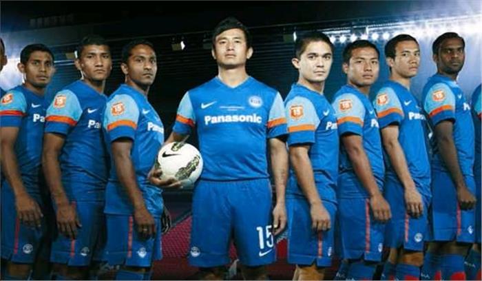 फीफा रैंकिंग : 107वें स्थान पर पहुंचा भारत