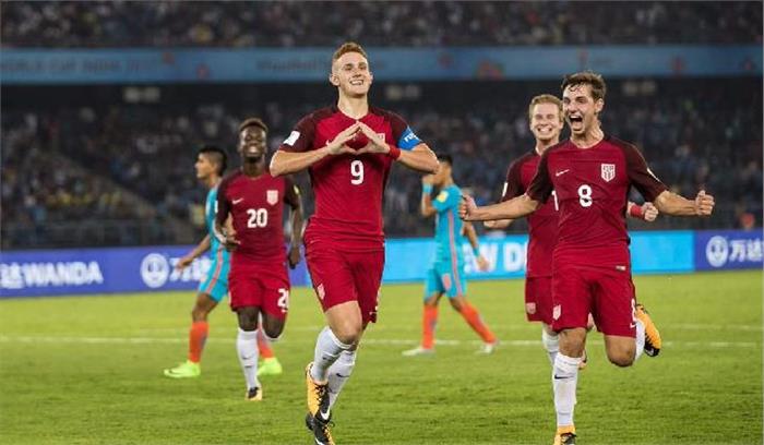 फीफा अंडर-17 विश्व कप:  अमेरिका ने भारत को 3-0 से दी मात