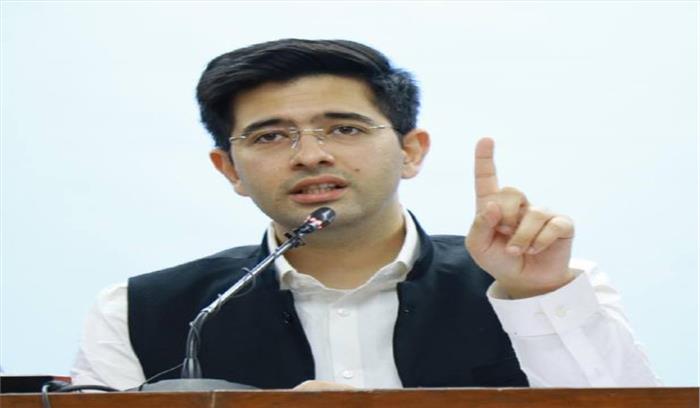 फेसबुक भाग रहा है और उस पर लगे आरोप निराधार नहीं है : राघव चड्ढा