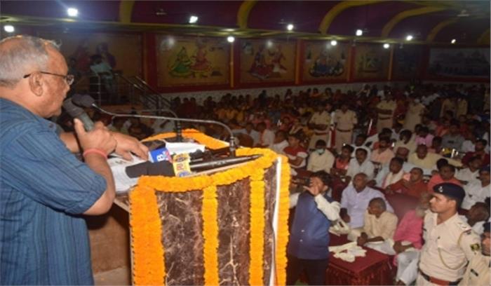 परिवारवाद की पोषक पार्टियों ने देश की राजनीतिक विचारधारा को कुंद किया : तारकिशोर