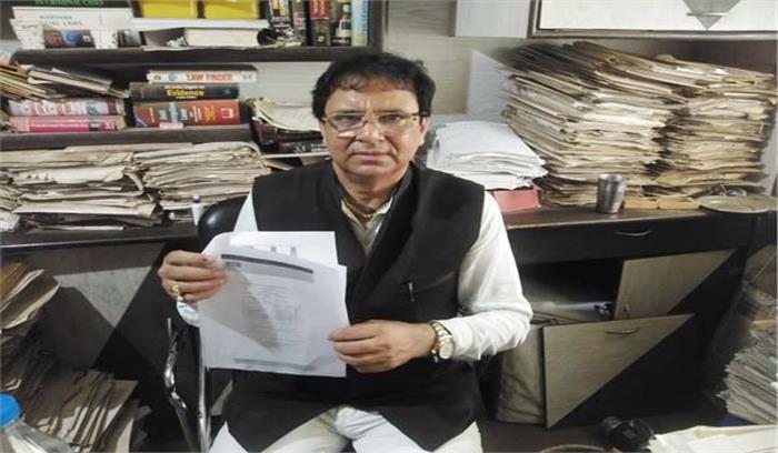 फरीदाबाद के तहसीलदारों पर कार्रवाई को लेकर पाराशर ने हाईकोर्ट में दायर की याचिका