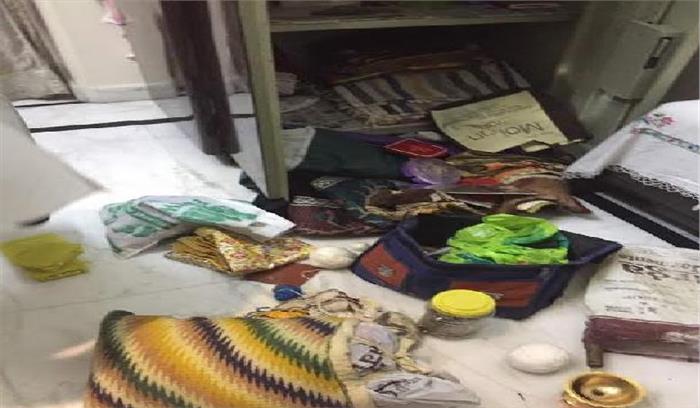 फरीदाबाद के सेक्टर-7 में दिन दहाड़े लाखों की चोरी