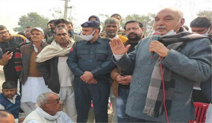 किसान गणतंत्र दिवस पर शांति, अनुशासन भंग न होने देें : भूपेन्द्र हुड्डा