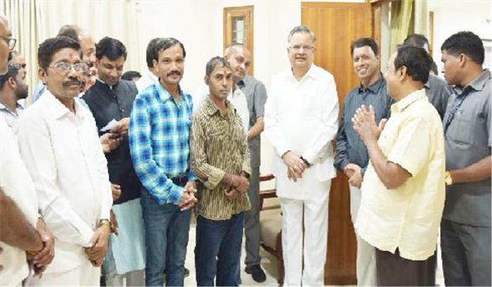 किसानों के बोनस की घोषणा पर जताया रमन का आभार