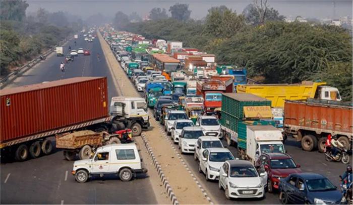 किसान आंदोलन के चलते राजमार्गों पर आवागमन प्रभावित होगा