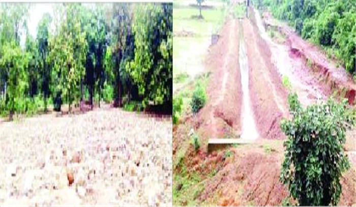 बांध ओव्हर-फ्लो से प्रभावित किसानों ने मांगा मुआवजा