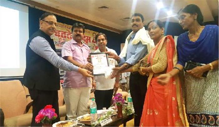 पांचवी पूण्य तिथि को मानव सेवा दिवस के रूप में मनाया