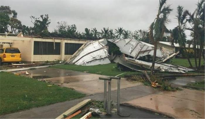 फिजी में तूफान केनी ने दी दस्तक,बाढ़ आने की आशंका