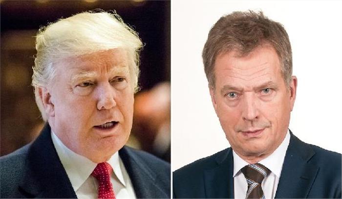 डोनाल्ड ट्रंप से मुलाकात करेंगे फिनलैंड के राष्ट्रपति