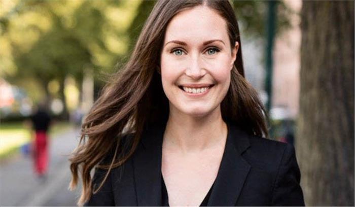 फिनलैंड में सन्ना बनी सबसे कम उम्र में प्रधानमंत्री निर्वाचित होने वाली महिला