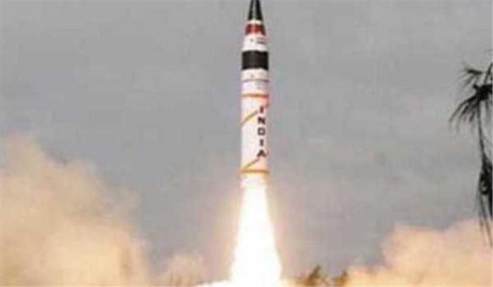 अग्नि दो -बैलिस्टिक मिसाइल का सफल परीक्षण किया गया