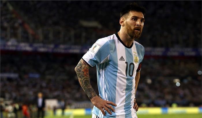 दोस्ताना मैच से पहले अपनी राष्ट्रीय टीम अर्जेटीना के साथ जुड़े लियोनेल मेसी