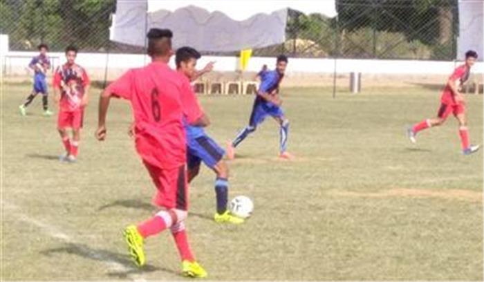  ऊर्जा अंडर-19 फुटबॉल प्रतिभा हंट टूर्नामेंट अपने अंतिम पड़ाव पर पहुंचा 