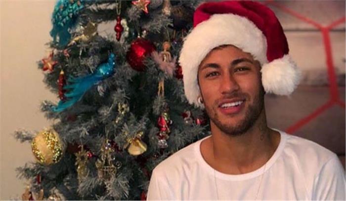 नेमार ने परिवार संग मनाया क्रिसमस