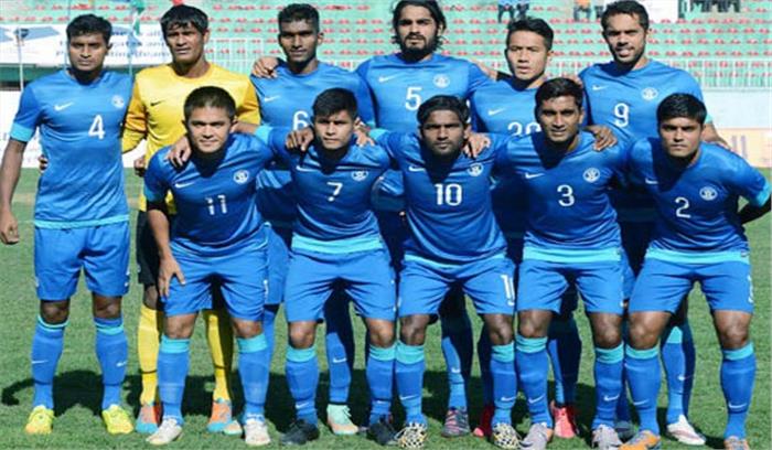 फीफा रैंकिंग में भारत की राष्ट्रीय फुटबॉल टीम ने हासिल कया 102वां स्थान